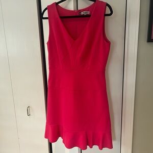 Elegant Pink Sleeveless Dress